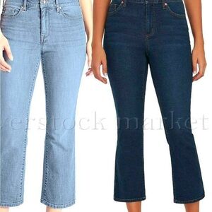 Chaps Mid rise crop jeans! Style and comfort. NWT All year fashion to wear